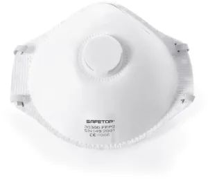 SAFETOP MÁSCARAS DE PÓ REFORÇADAS FFP2 C/ VÁLVULA