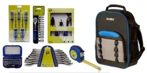 IRIMO MOCHILA PORTA FERRAMENTAS 9022-BP1 63 PEÇAS
