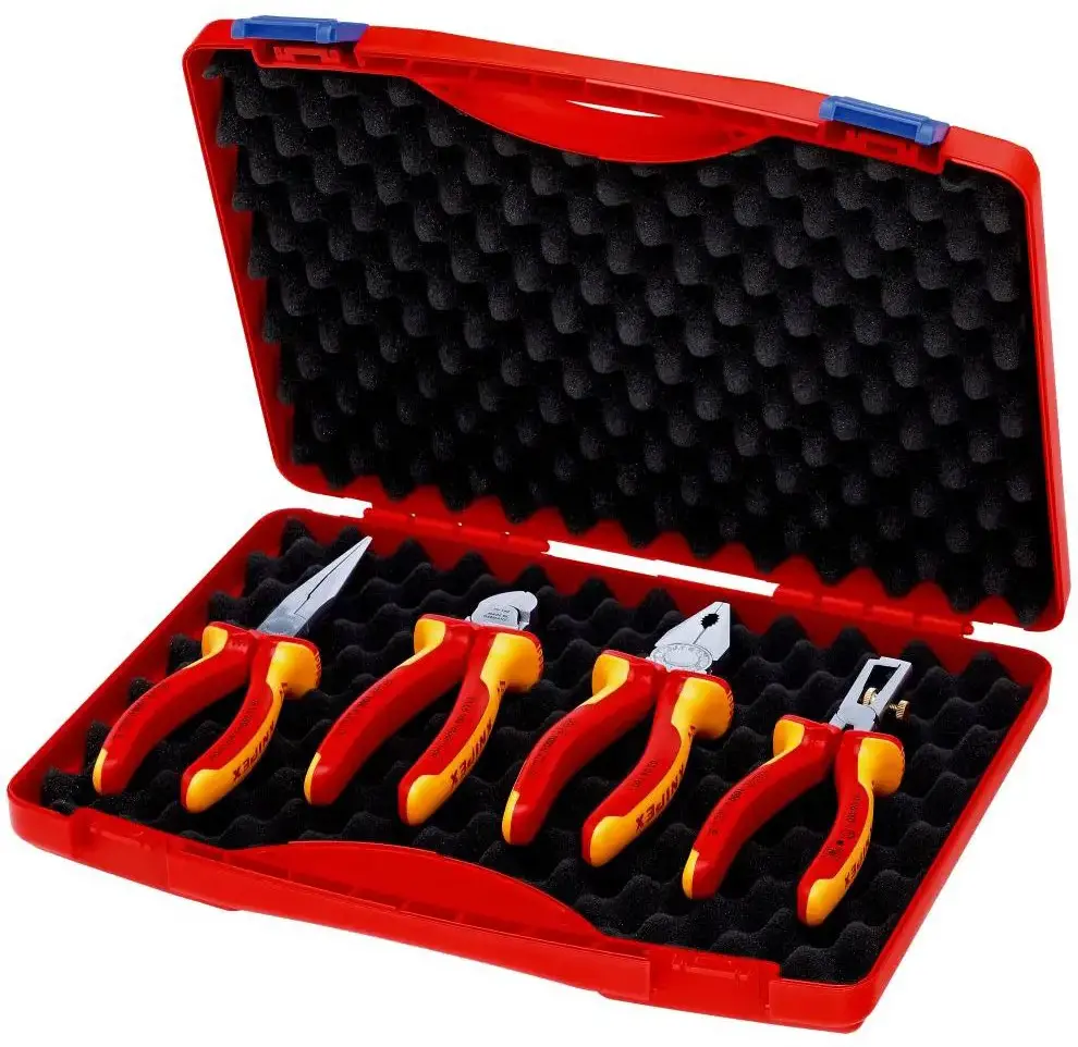 KNIPEX 00 20 15 JOGO 4 ALICATES VDE 275MM
