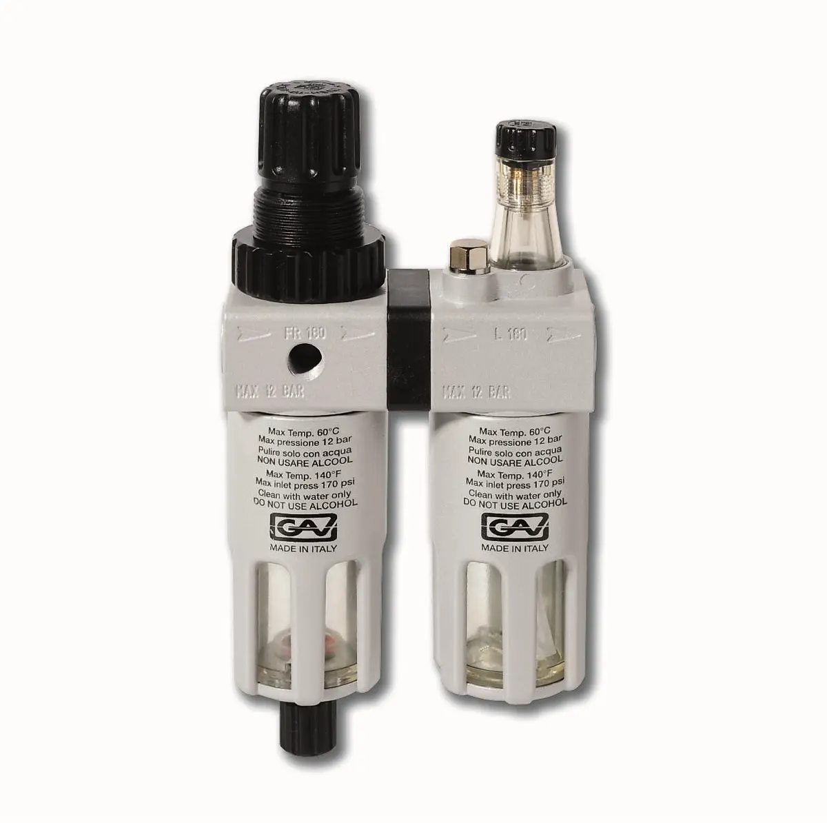 GAV FILTRO REGULADOR/LUBRIFICADOR 1/4"FRL180