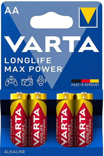 PILHAS VARTA LONGLIFE MAX POWER 4706 AA