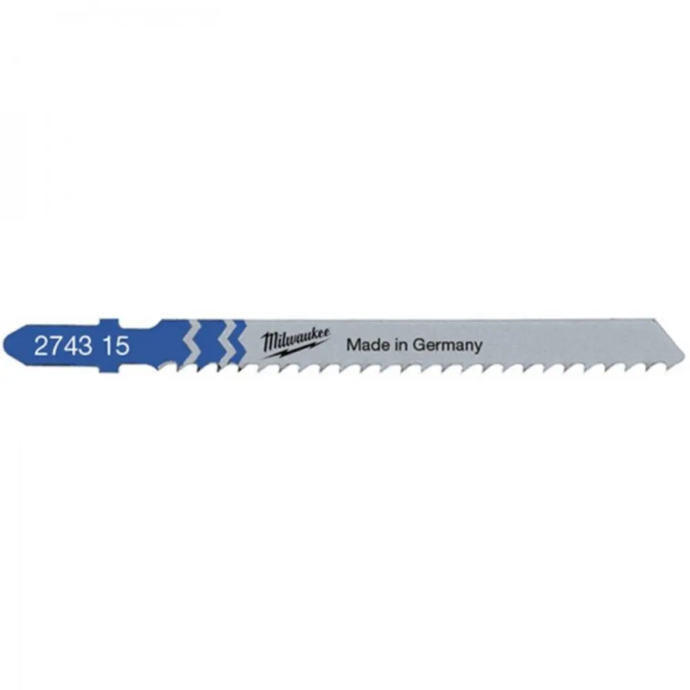 MILWAUKEE 5 LÂMINAS PARA SERRA PARA RECORTES INOX