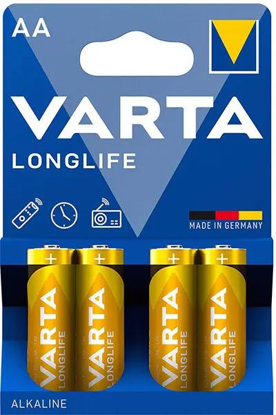 PILHAS VARTA LONGLIFE 4106 AA LR06 1,5V