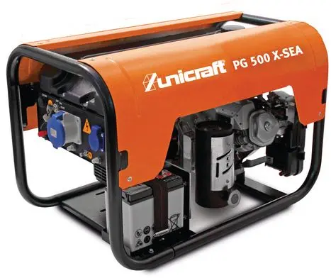 UNICRAFT GERADOR SÉRIE PG 500 X-SEA