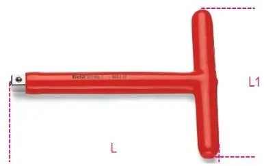 BETA 920MQ/T PUNHO EM T C/ QUADRA MACHO 1/2