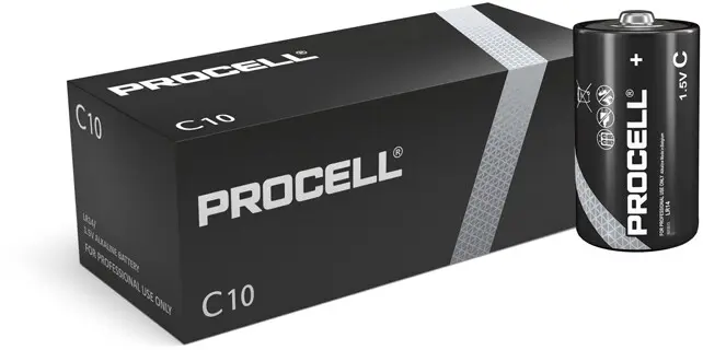PILHAS DURACELL PROCELL C LR14 1,5V