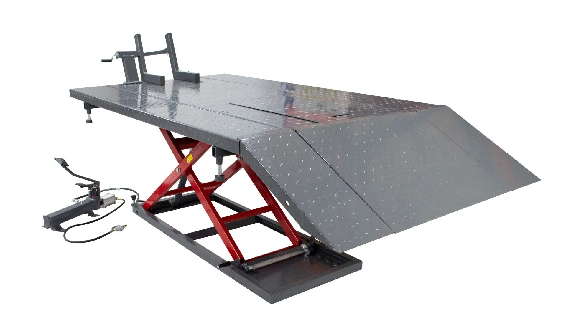 KROFTOOLS 9865 ELEVADOR DE MOTOS HIDROPNEUMÁTICO 680Kg