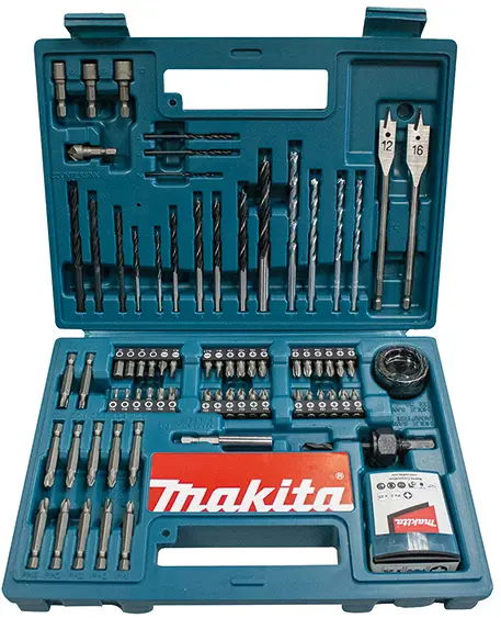 MAKITA CONJUNTO DE BROCAS E BITS 100 PEÇAS B-54520