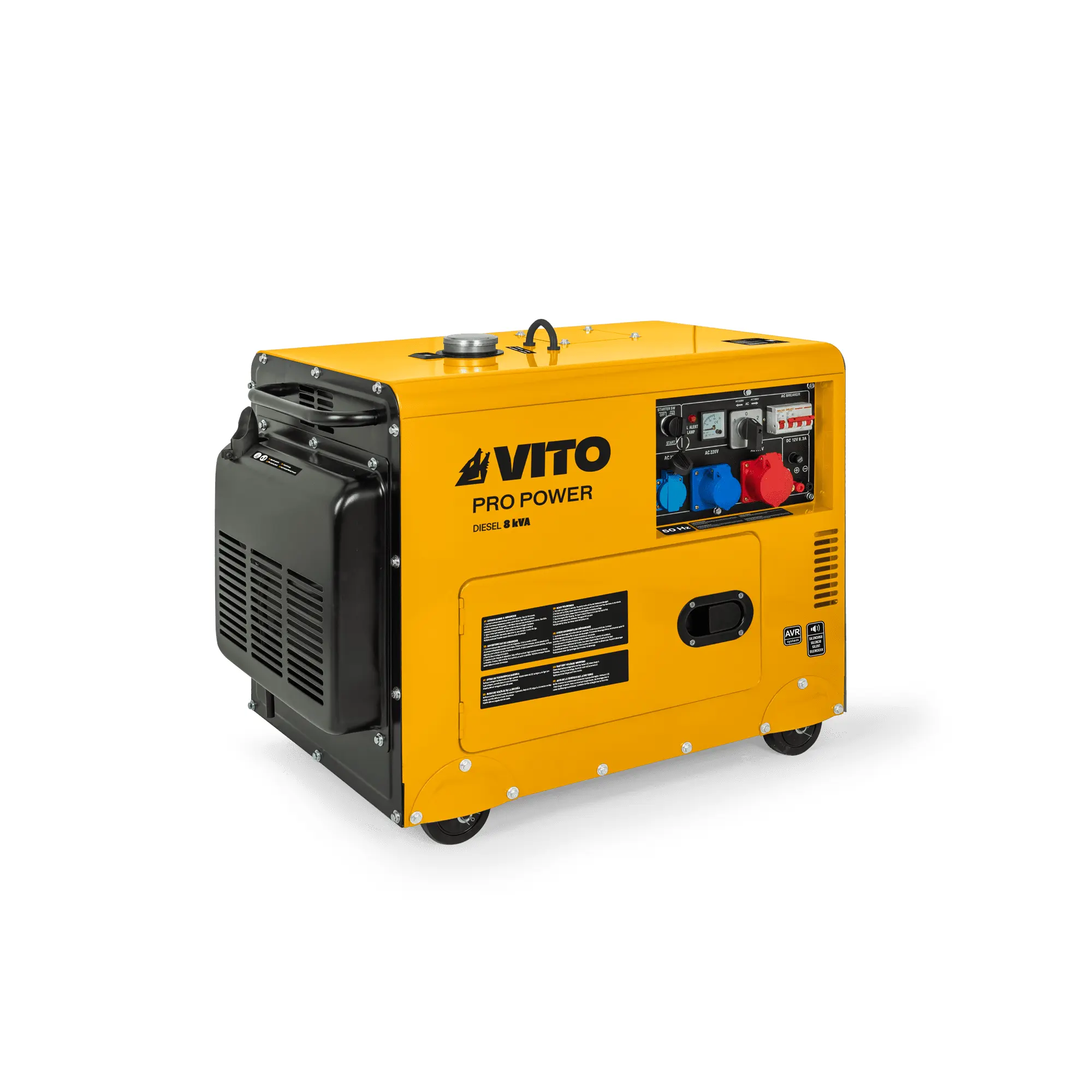 GERADOR DIESEL 8Kva TRIFASICO SILENCIOSO