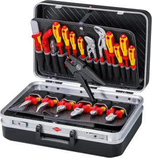 KNIPEX 00 21 20 MALA DE FERRAMENTAS "VISION 24" ELECTRO 20PÇ