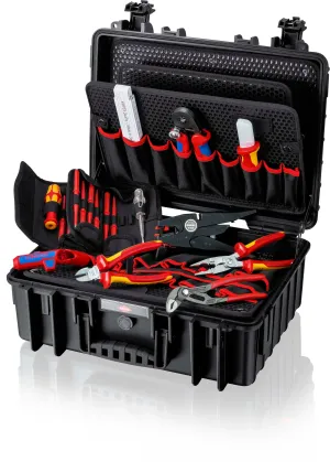 KNIPEX 00 21 35 MALA DE FERRAMENTAS "ROBUST23" ELECTRO 8PÇS