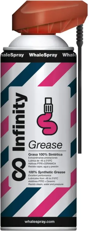 WHALE SPRAY INFINITY MASSA 100% SINTÉTICA 400 ml