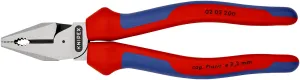 KNIPEX ALICATE UNIVERSAL COM CABO BIMATÉRIA 200 MM