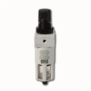 GAV FILTRO REGULADOR COM MANOMETRO 3/8"-1/2" FR200