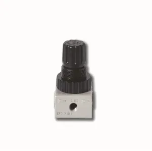 GAV MICRO REDUTOR DE PISTÃO COM MANOMETRO R180 1/4"