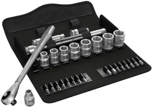 WERA 8100 SB 7 ZYKLOP JOGO DE ROQUETES E BITS 3/8" 29PÇS