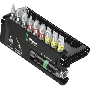 WERA BIT-CHECK 10 BITORSION CONJUNTO DE BITS 10PÇS