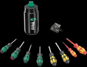 WERA CONJUNTO PARA CICLISTAS 9540 17 PEÇAS