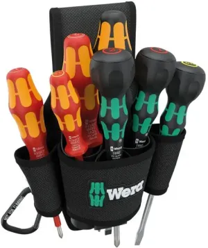 WERA CONJUNTO 9621 CINTO COM 8 PEÇAS
