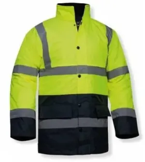 BLUSÃO PARKA HVK12 AMARELO/AZUL