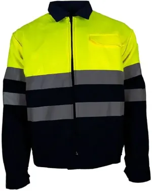 CASACO EASY3 AMARELO/AZUL