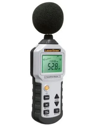LASERLINER APARELHO MEDIÇÃO NÍVEL SONORO SOUNDTEST