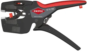 KNIPEX 12 72 190 ALICATE DESCARNAR E CRAVAR AUTOMÁTICO NEXT