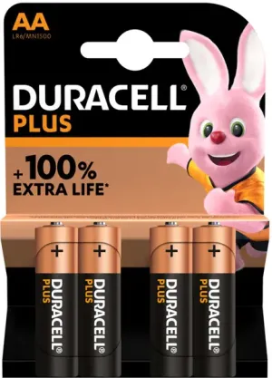 PILHAS DURACELL P100 MN1500 AA BL4