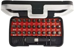 CAROLUS JOGO BITS 1/4" 31 PEÇAS 3000.01