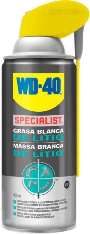 WD-40 SPRAY MASSA BRANCA DE LITIO 400 ml