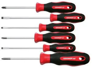 CAROLUS JOGO CHAVES PARAFUSOS FENDA/PHILLIPS 6 PÇAS 3603.000