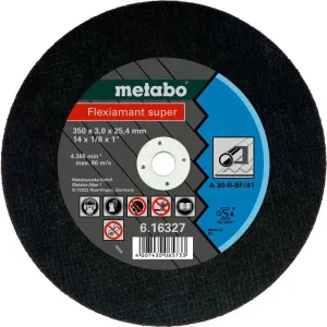 METABO DISCO ABRASIVO FLEXIAMANT SUPER 350x3x25,4 A30
