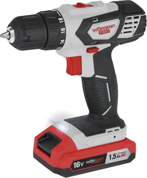 BERBEQUIM APARAFUSADORA COM BATERIA 16 V 1.5AH