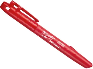 MILWAUKEE MARCADOR PONTA FINA INKZALL VERMELHO 48223170