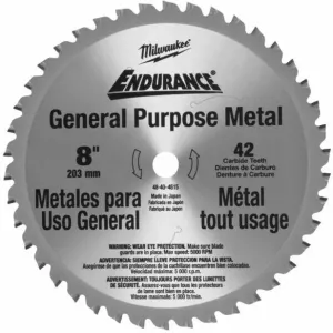 MILWAUKEE LâMINA SERRA CIRCULAR CORTE METAL 203 MM 48404515