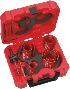 MILWAUKEE KIT DE CRANEANAS BIG HAWG MULTI MATERIAL 10PÇS