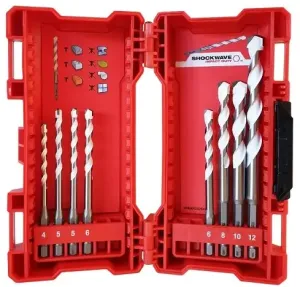 MILWAUKEE CONJUNTO DE BROCAS MULTIMATERIAL 8PÇS