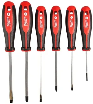 MILWAUKEE JOGO DE 6 CHAVES DE FENDAS TRI-LOBE SET 2