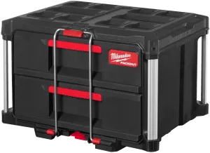 MILWAUKEE PACKOUT CAIXA COM DUAS GAVETAS 4932472129