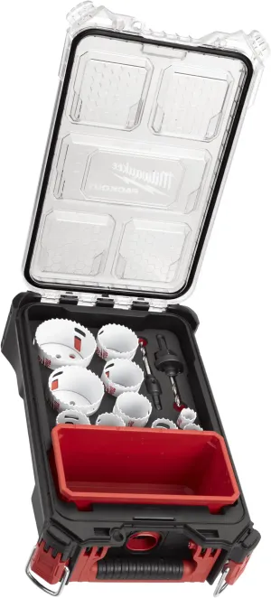 MILWAUKEE KIT DE CRANEANAS EM ESTOJO PACKOUT 12 PÇS