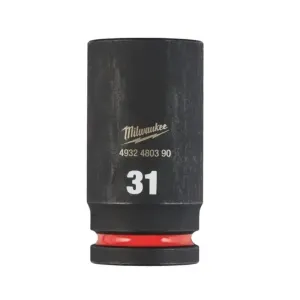 MILWAUKEE CHAVE DE CAIXA DE IMPACTO LONGA SHOCKWAVE 3/4