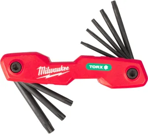 MILWAUKEE KIT COMPACTO DE 8 CHAVES TORX