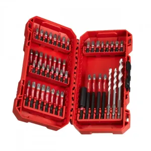 MILWAUKEE CONJUNTO DE 48 PEÇAS SHOCKWAVE IMPACT DUTY