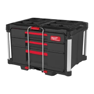 MILWAUKEE CAIXA DE 2+1 GAVETA ORGANIZADORAS PACKOUT