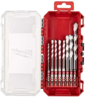 MILWAUKEE CONJUNTO DE 8 PÇS BROCAS MULTIMATERIAL GEN. 2