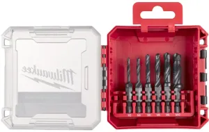 MILWAUKEE JOGO 6 BROCAS ROSCADA HSS-G 1/4" PACKOUT