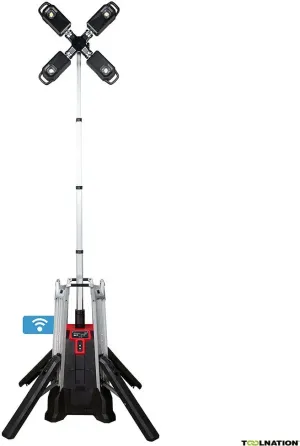 MILWAUKEE TORRE DE ILUMINAÇÃO MX FUEL™ TRUEVIEW (1x6Ah)