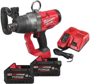 MILWAUKEE CHAVE IMPACTO 1" M18 ONEFHIWF1-802X FORGE (2x8Ah)