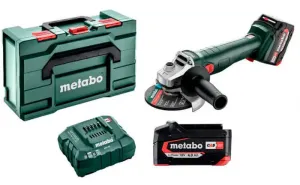 METABO REBARBADORA W 18 L 9-125 (2x4Ah)