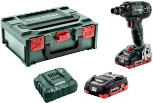 METABO APARAFUSADORA PERCUSSÃO SSW 18 LTX 300 BL (2x4Ah)